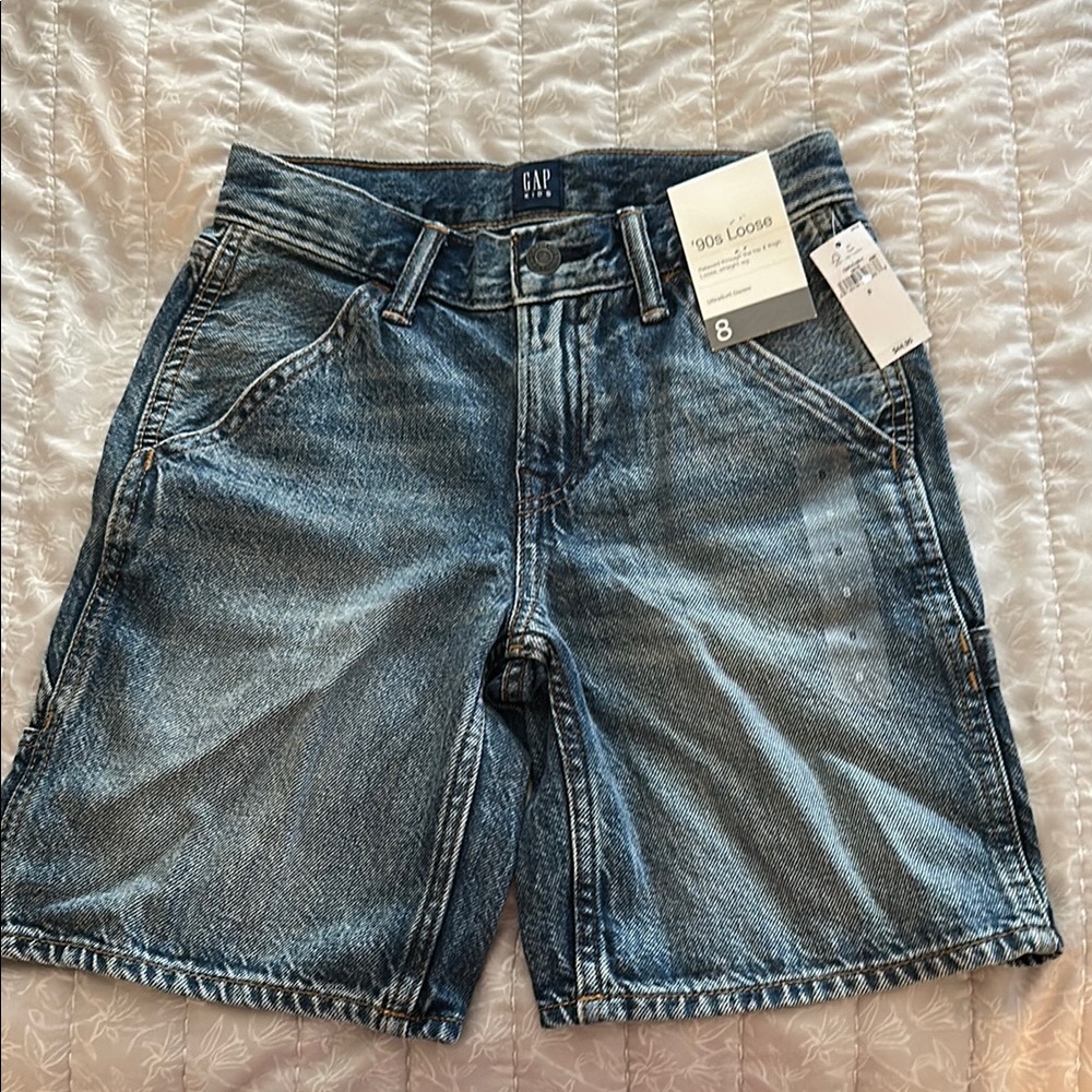 Gap kids denim shorts